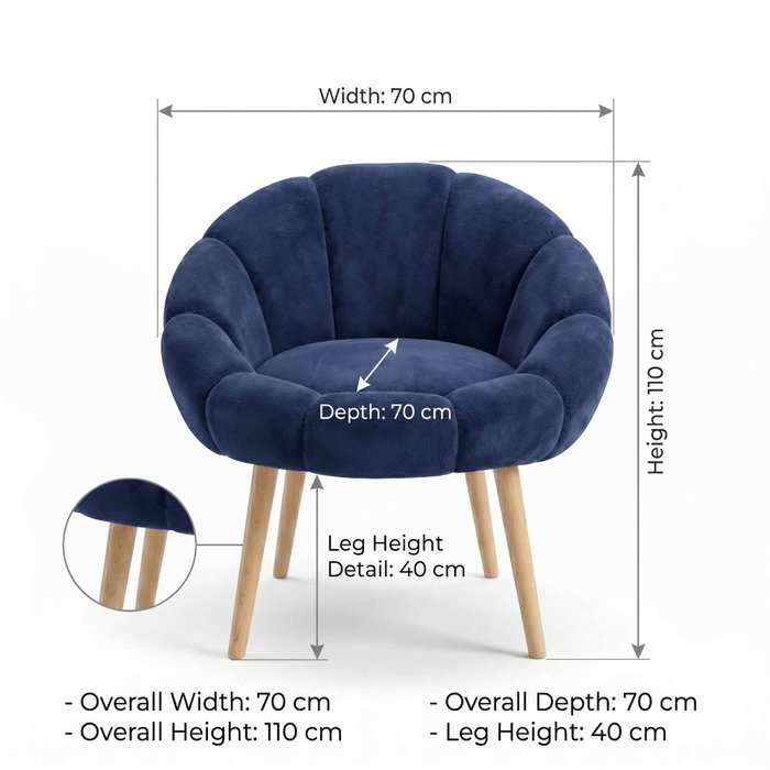 Atelier Del Sofa Papatya - Anthracite Silla Wing Atelier Del Sofa Papatya - Anthracite Silla Wing